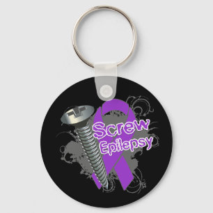 Schrauben-Epilepsie Schlüsselanhänger