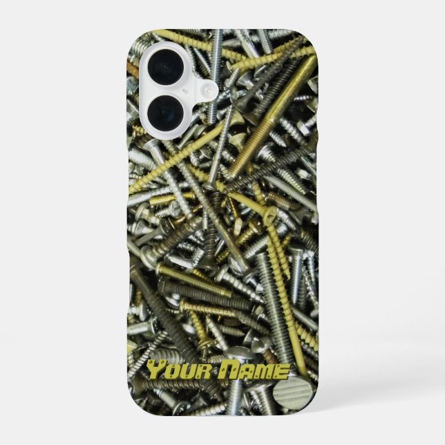 Schrauben - iPhone 16 hülle (Rückseite)
