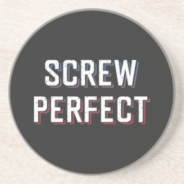 Schrauben perfekt getränkeuntersetzer