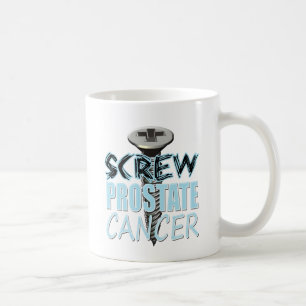Schrauben-Prostatakrebs Tasse