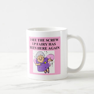 schrauben Sie oben Fee Tasse