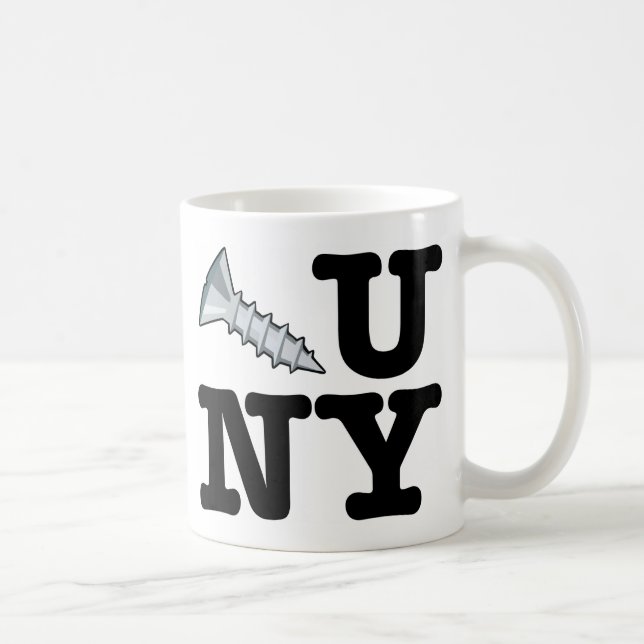 Schrauben Sie Sie New York Kaffeetasse (Rechts)