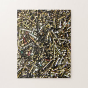 Schrauben-Zusammenstellungs-Puzzlespiel Puzzle