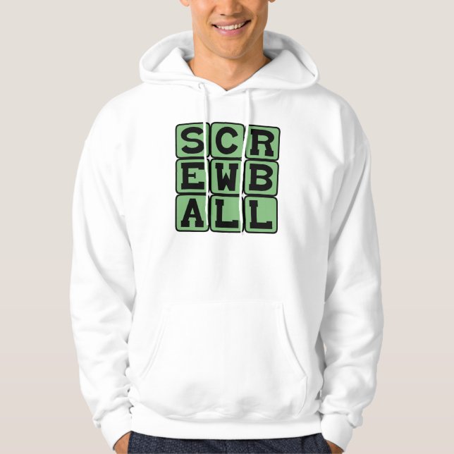 Schraubenkugel, Art der Pitch oder Komödie Hoodie (Vorderseite)