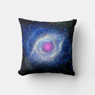 Schraubennebel Ultraviolett Auge Gottes Weltraumfo Kissen