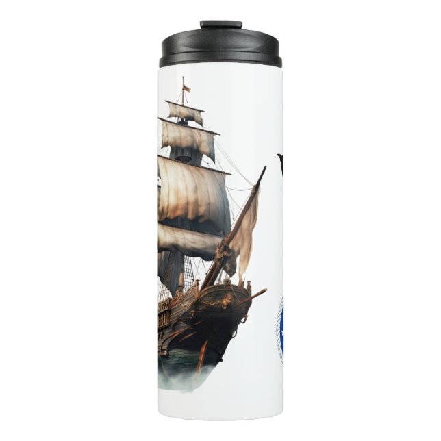 Schraubstock Marine Thermosbecher (Vorderseite)