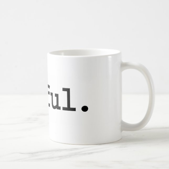schrecklich kaffeetasse (Rechts)