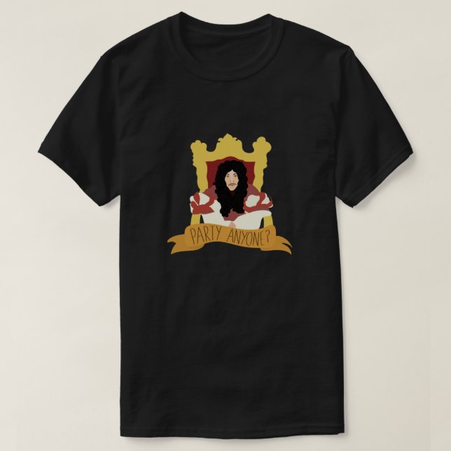 Schreckliche Geschichte - König Charles II. - Math T-Shirt (Design vorne)