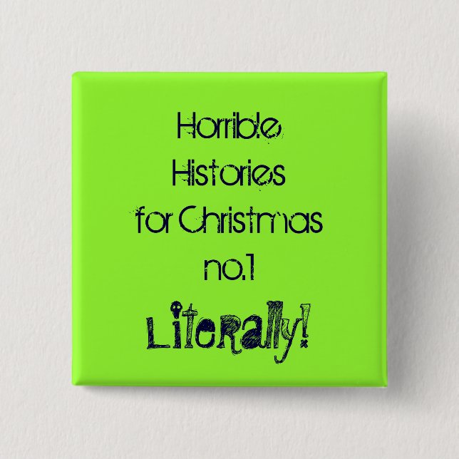 Schreckliche Geschichten #1 Button (Vorderseite)