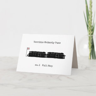 Schreckliche Schriftgebete Karte