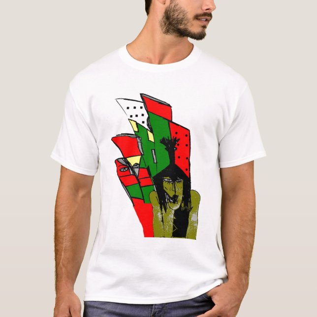 schreckliche Stadt T-Shirt (Vorderseite)