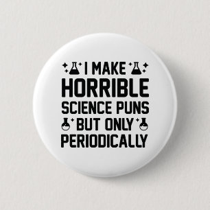 Schreckliche wissenschaftliche Schlagzeilen Button