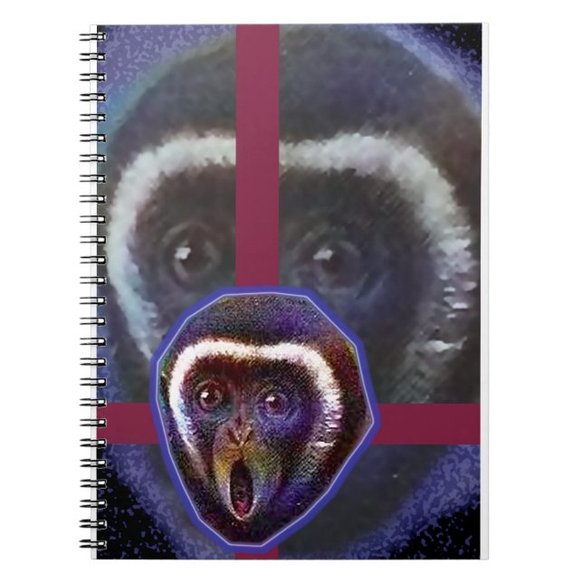 Schrecklicher Affe Notizblock (Vorderseite)