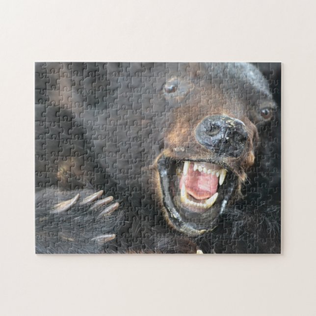 Schrecklicher Bär Puzzle (Horizontal)