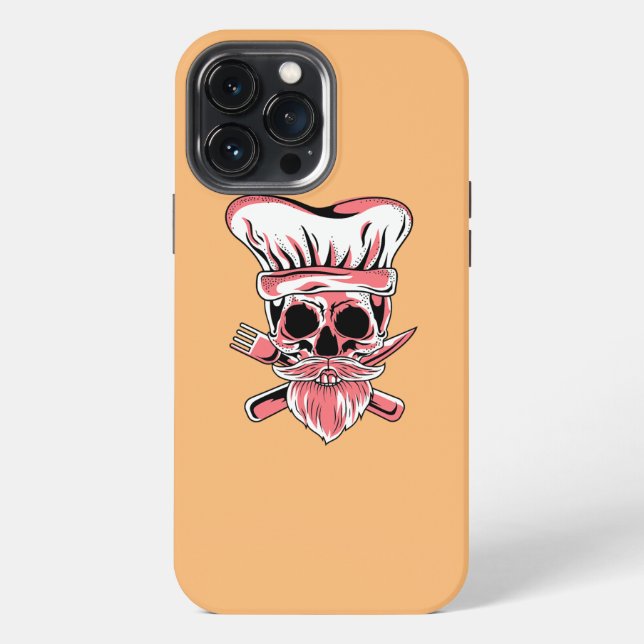 Schrecklicher Chef Küchenchef  iPhone Hülle (Rückseite)