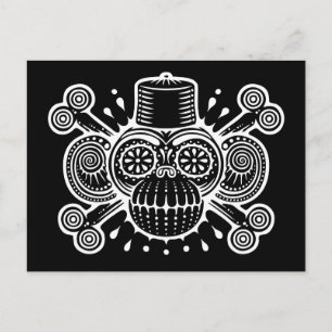 Schrecklicher Fezbeard Postkarte