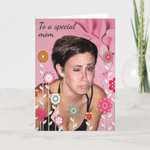 Schrecklicher Muttertag Feiertagskarte