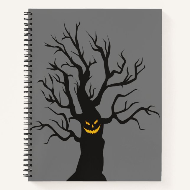 Schrecklicher Spaß: Personalisiertes Halloween-Not Notizbuch (Vorderseite)