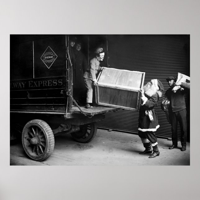 Schrecklicher Weihnachtsmann in den 1920ern Poster (Vorne)