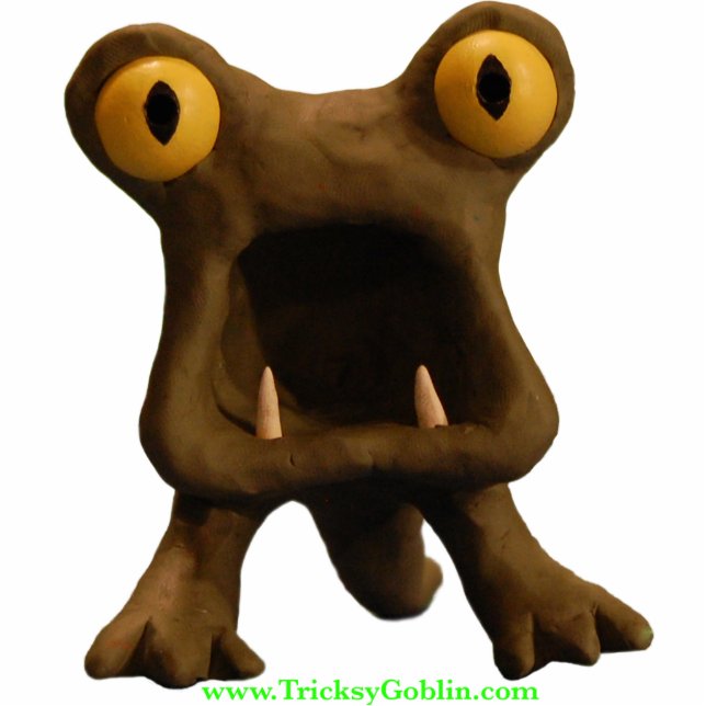 Schreckliches Monster-2-D Skulptur Freistehende Fotoskulptur (Vorne)