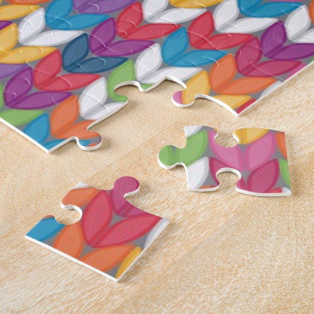 Schreckliches Puzzlespiel-strickendes Muster Puzzle (Seite)