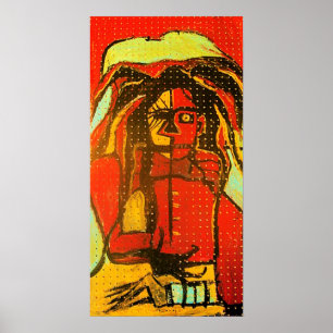 SCHRECKLICHES STECKBRETT POSTER