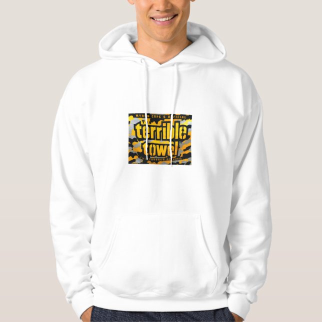 Schreckliches Tuch Steelers Hoodie (Vorderseite)