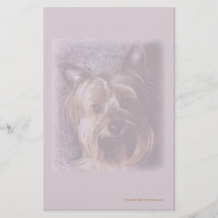 Schreckliches Yorkies Briefpapier