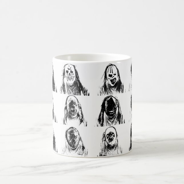 Schreckmasken Tasse (Mittel)