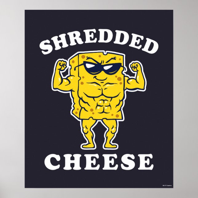 Schredderkäse Poster (Vorne)