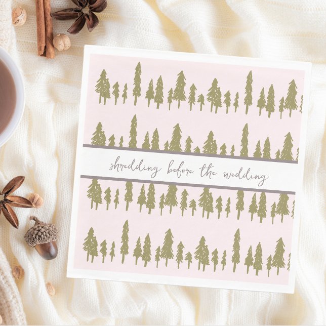 Schreddern vor dem Hochzeitstag Serviette (Von Creator hochgeladen)
