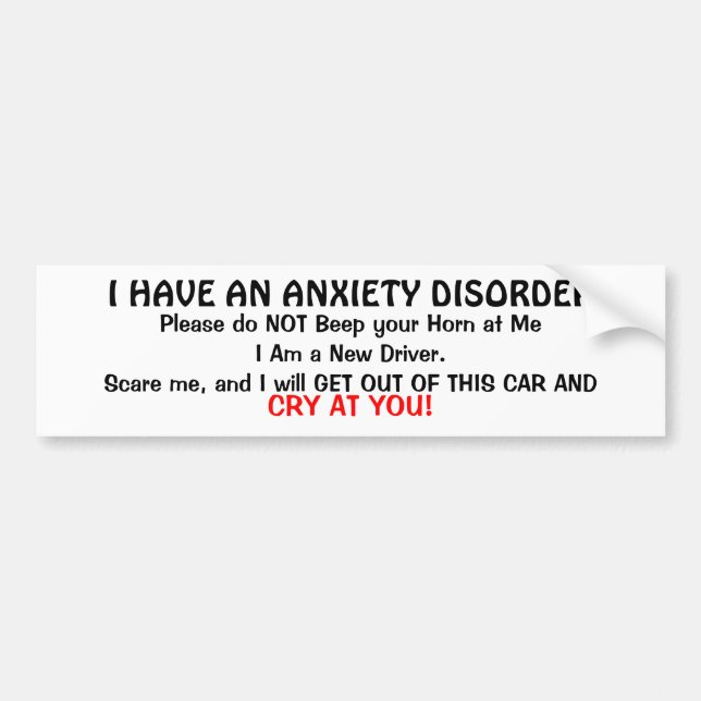 SCHREI AN IHNEN AUTOAUFKLEBER (Vorne)