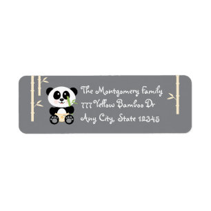 Schrei-Bambusbaby-Panda in den