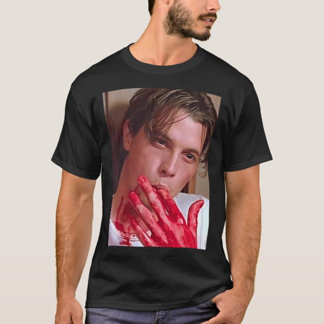 Schrei billiger Horror-Slasher T-Shirt (Vorderseite)