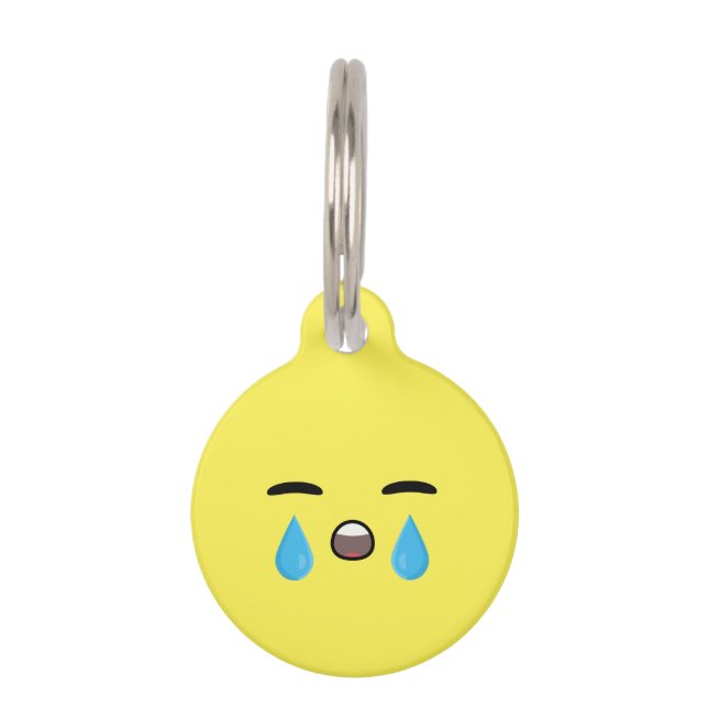 Schrei Emoji Tiernamensmarke (Vorderseite)