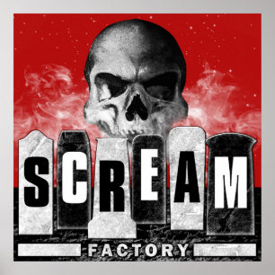 Schrei-Fabrik-Plakat Poster