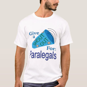 Schrei für Paralegals T-Shirt