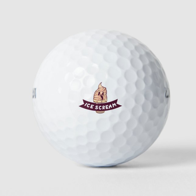 Schrei Golfball (Vorderseite)
