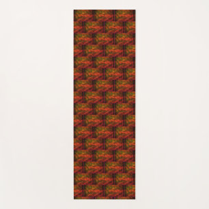 Schrei hier schwarz/unter Wurzeln, Yoga Mat Yogamatte