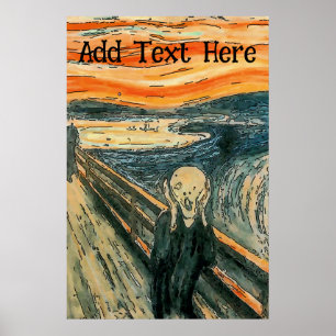 Schrei, ich habe mein Handy vergessen, fügen Sie T Poster