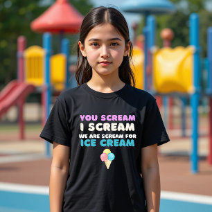 Schrei ich nach Ice Cream Funny Food T-Shirt