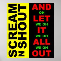 Schrei-N-Shout-Poster