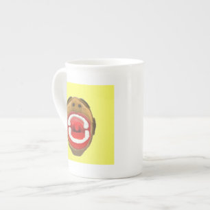Schrei-Tasse Prozellantasse