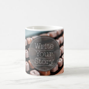 Schreib deine Geschichte Kaffeetasse