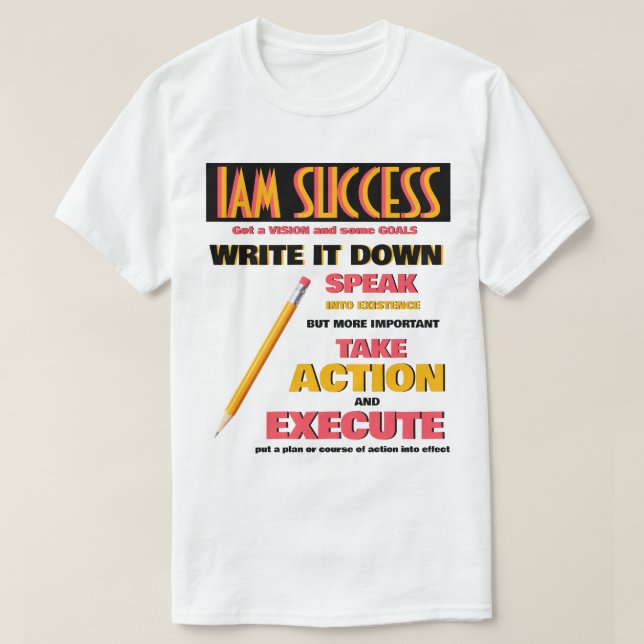 SCHREIB ES AUF T-Shirt (Design vorne)