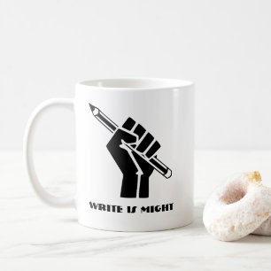 Schreib ist Macht Kaffeetasse