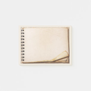 Schreib- oder Notizblock Vintage shabbiges altes P