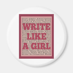 Schreib wie ein Girl-Lipstick Magnet