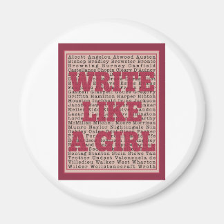 Schreib wie ein Girl-Lipstick Magnet