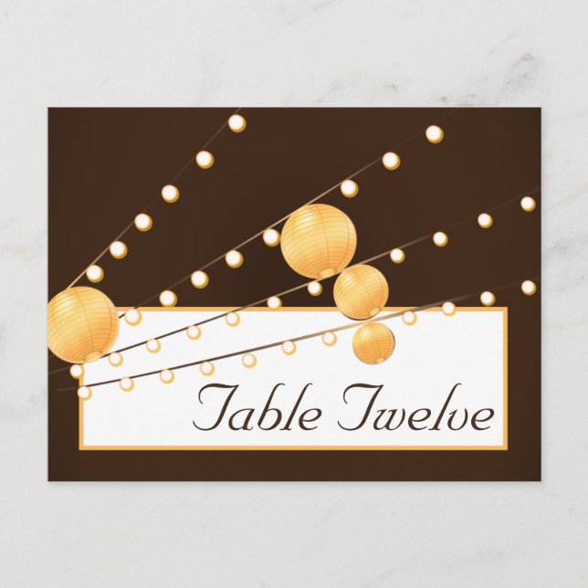 Schreibbare Platzkarte Papiersäulen auf Knochenbra Postkarte (Vorderseite)